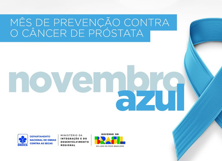 NOVEMBRO AZUL: CUIDAR DA SAÚDE É UM ATO DE CORAGEM!