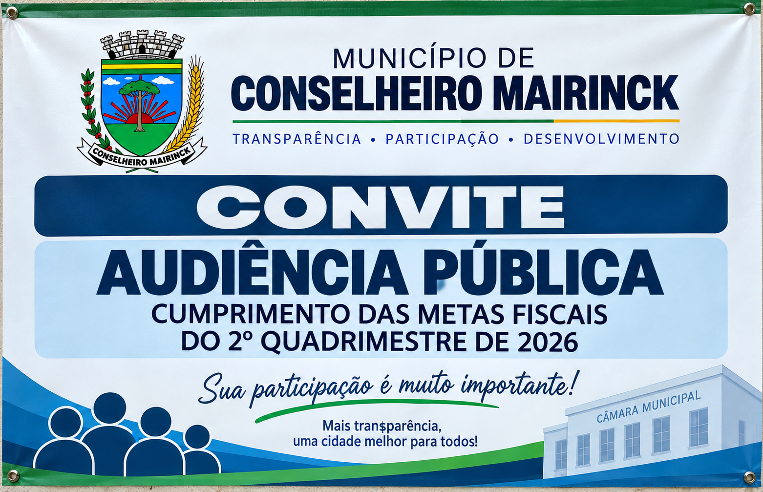 CONVITE AUDIÊNCIA PÚBLICA